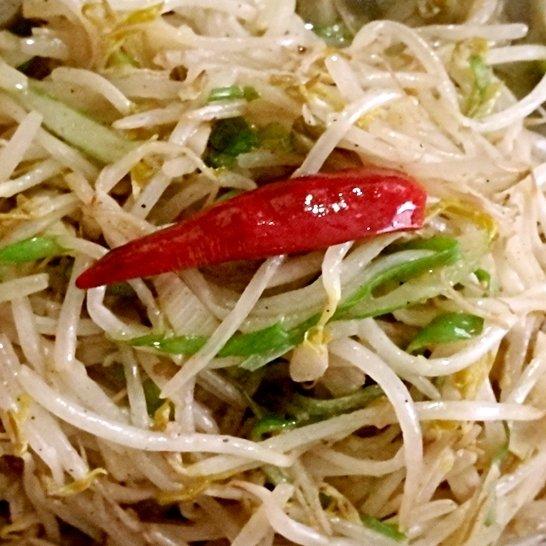 清炒豆芽