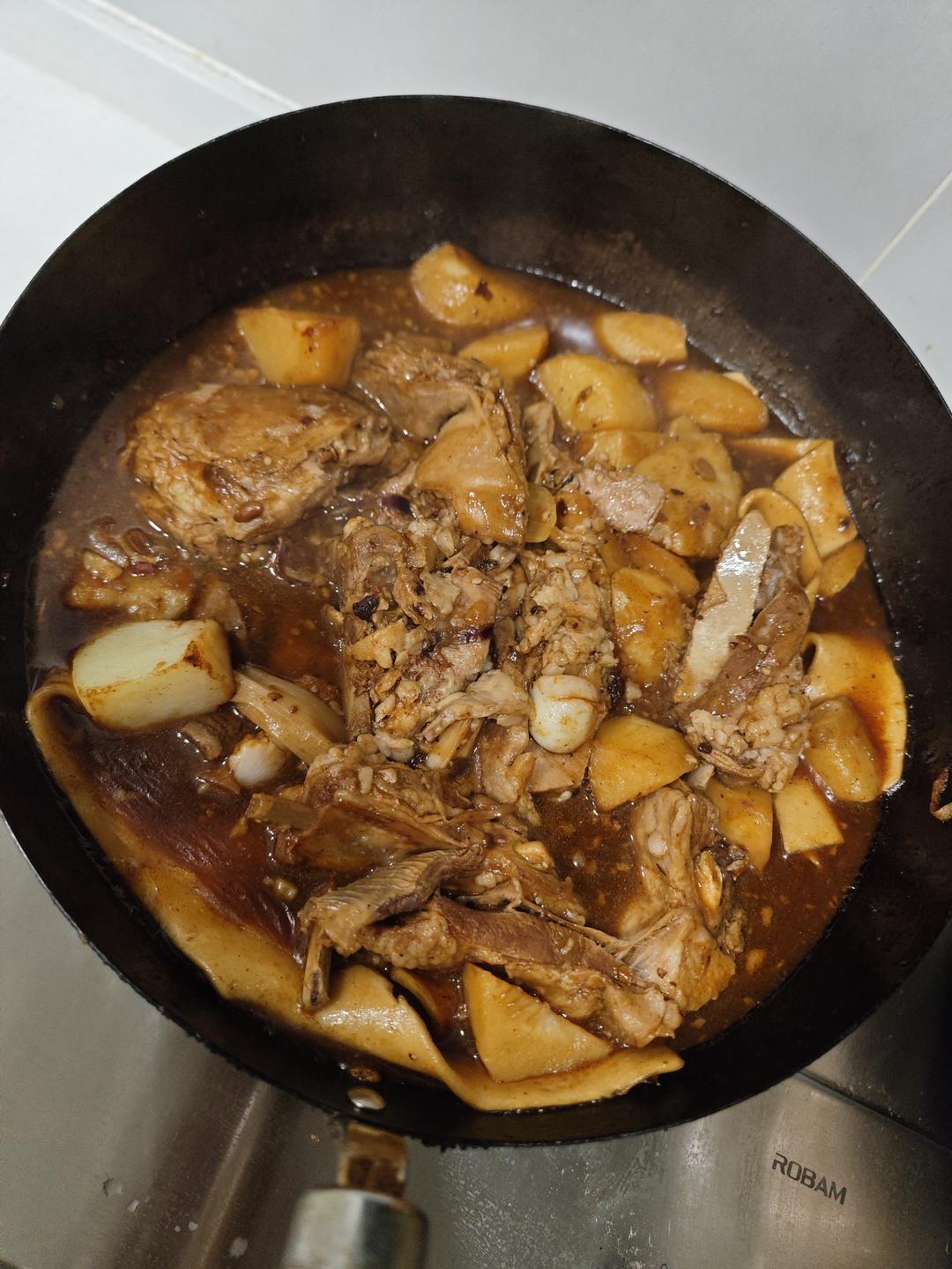 黄焖羊肉（配料简单零基础）