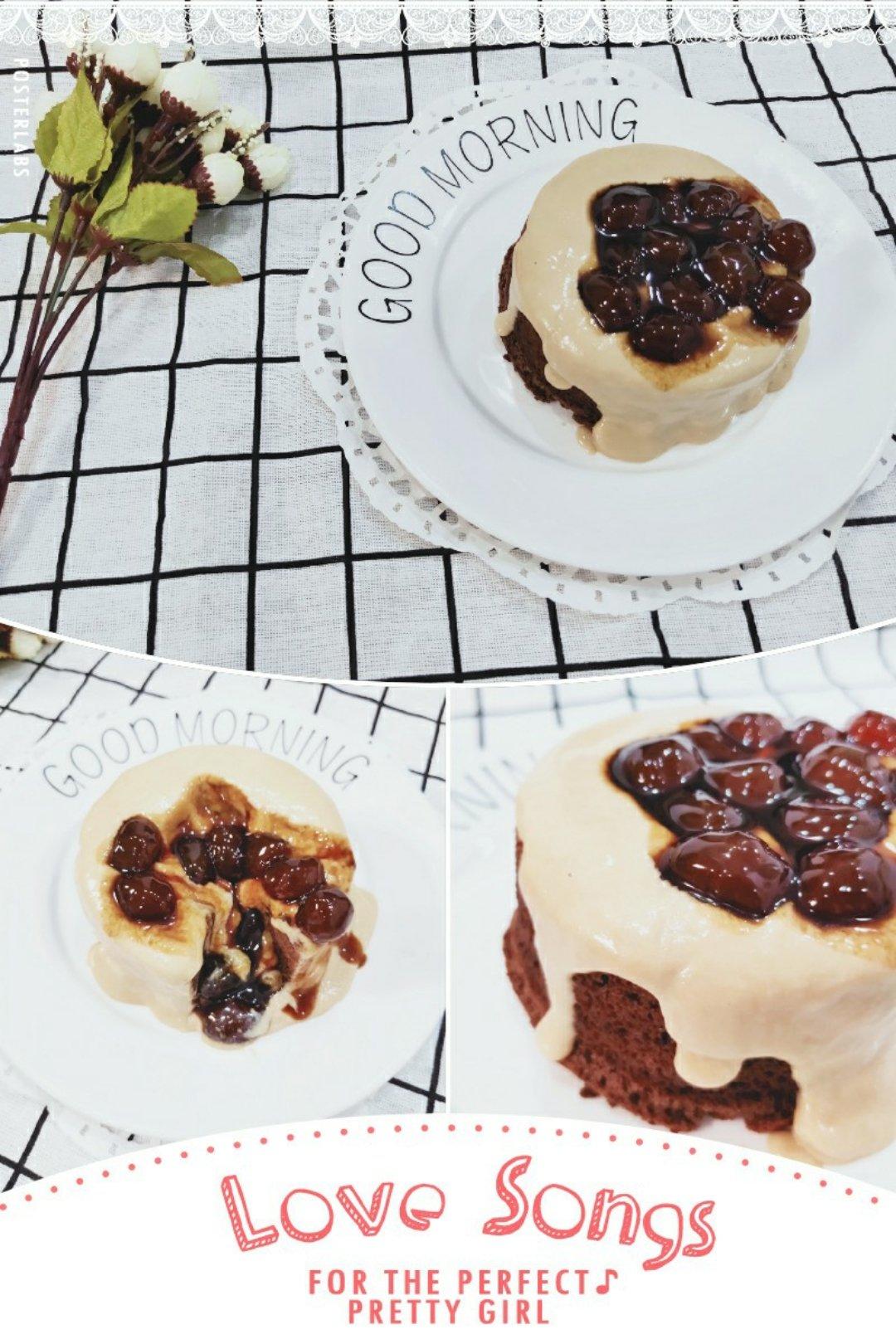 网红爆浆珍珠蛋糕【绪作】