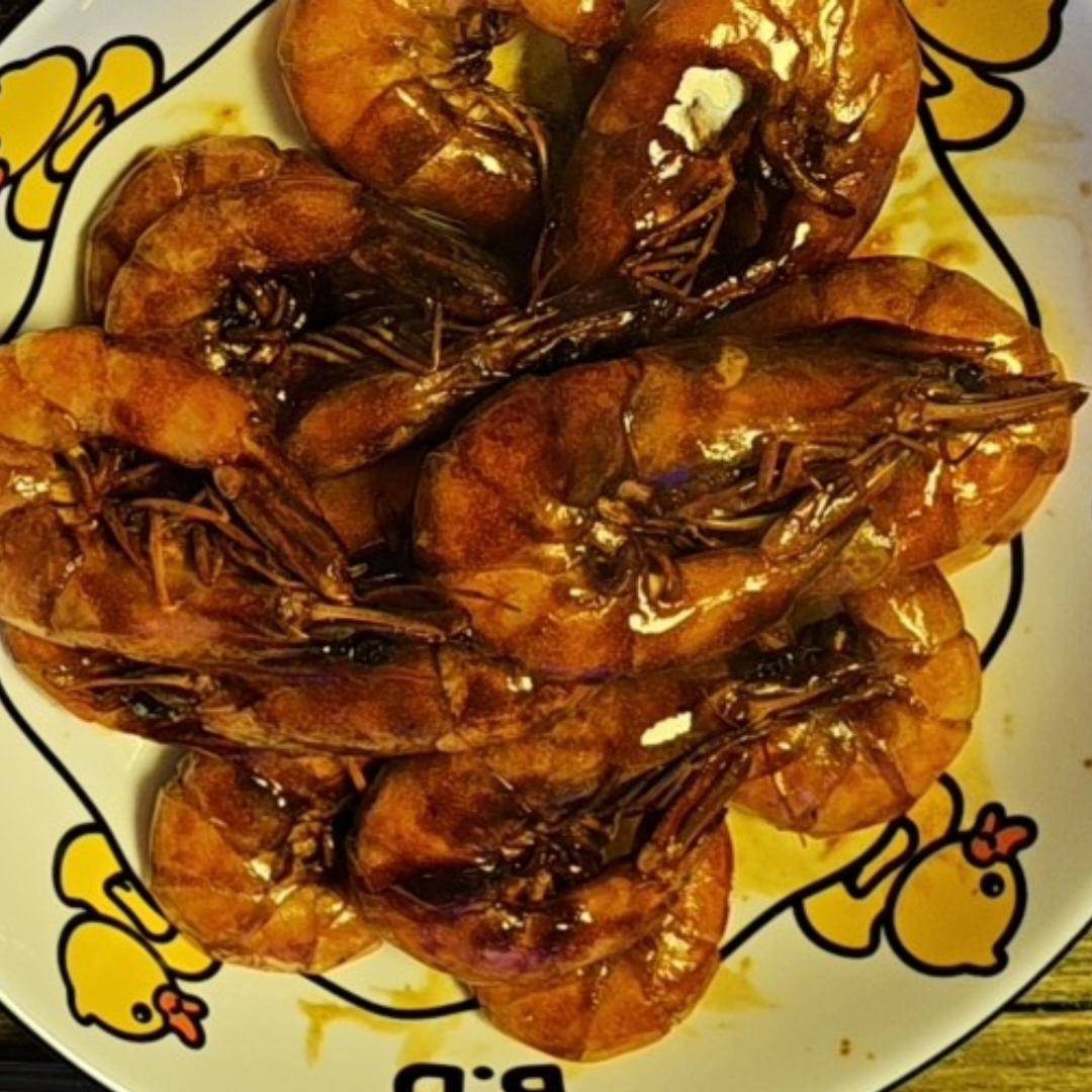 家庭版油焖大虾