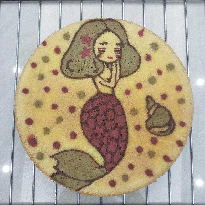 爆可爱的彩绘戚风蛋糕 让你每一次的戚风蛋糕都让人惊叹连连！！超详细教程！！