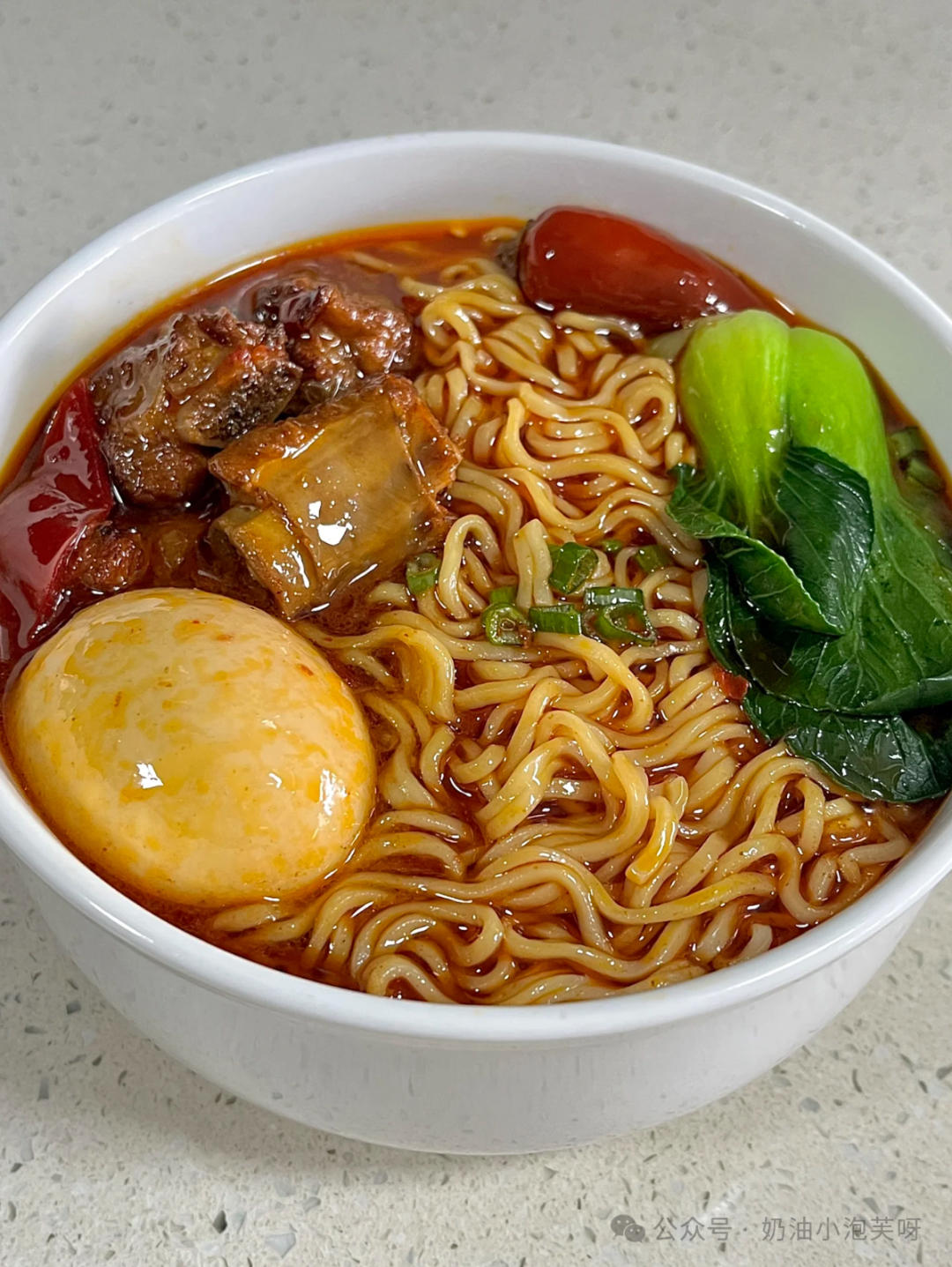 红烧排骨面