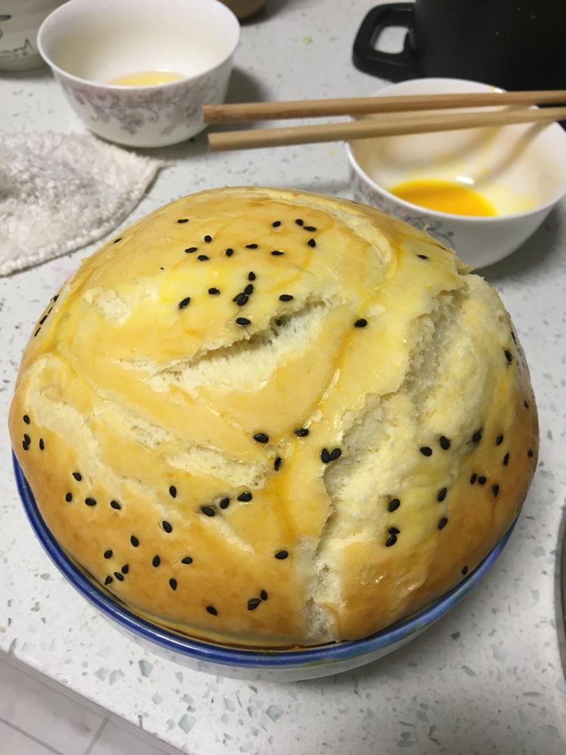 蒸面包