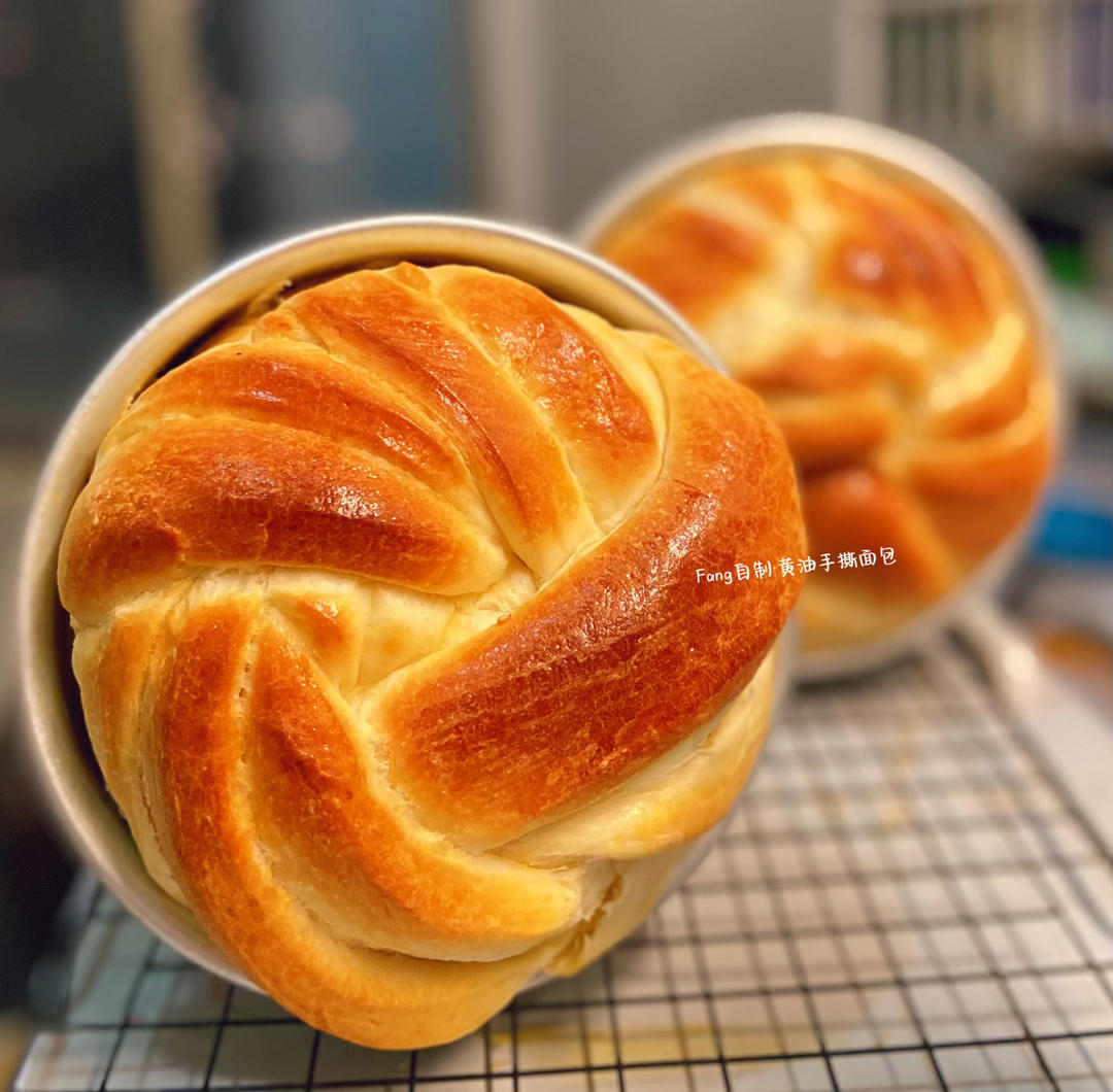 黄油手撕面包
