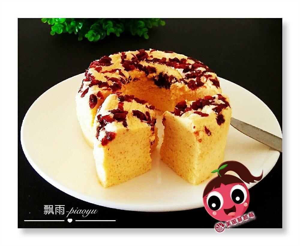 蔓越莓全麦杂粮发糕