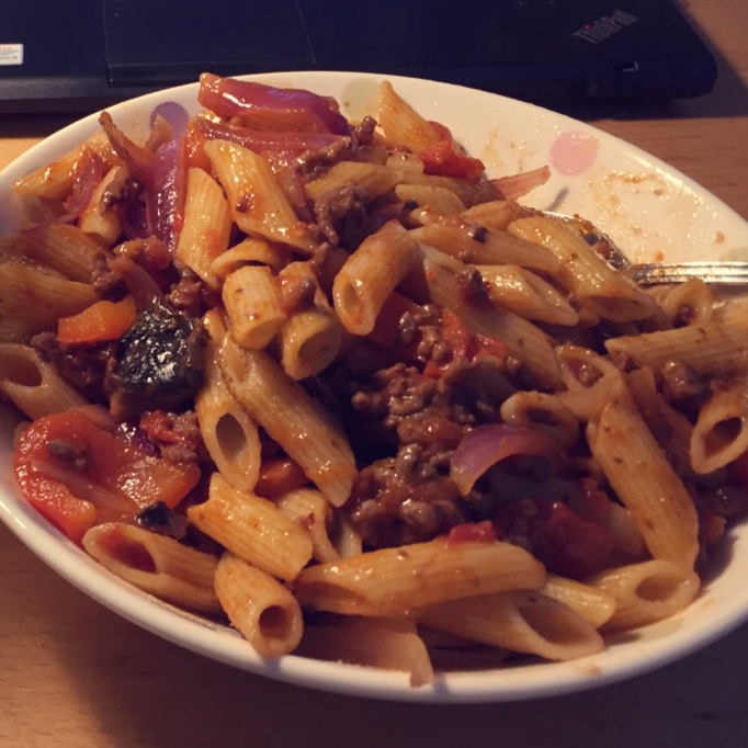 番茄肉酱意大利面