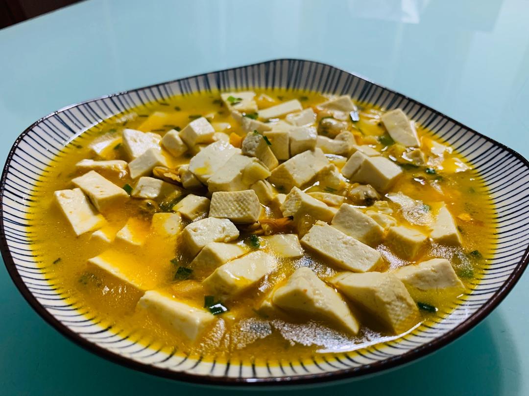豆腐炖蛤蜊
