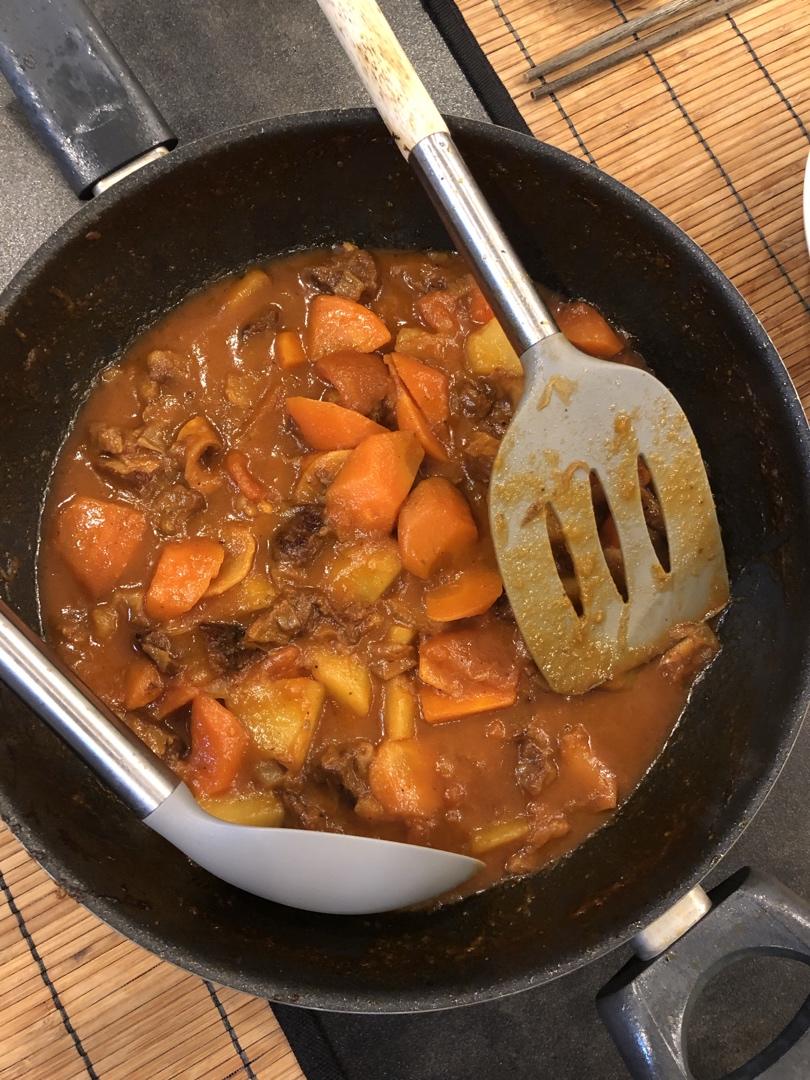 番茄土豆炖牛腩