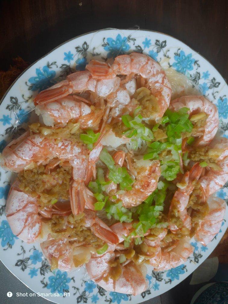 蒜蓉粉丝蒸虾