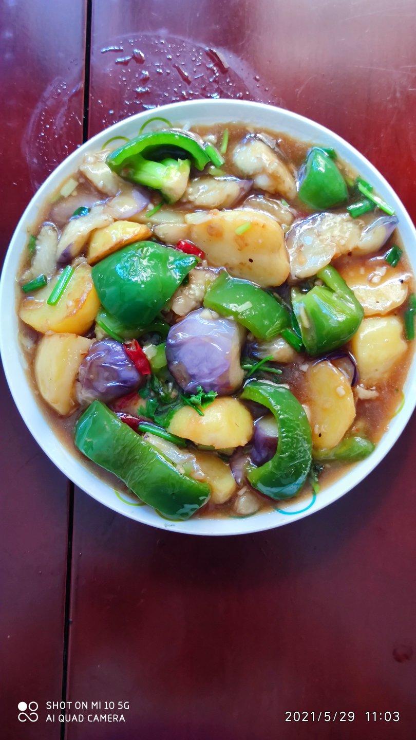 土豆烧茄子