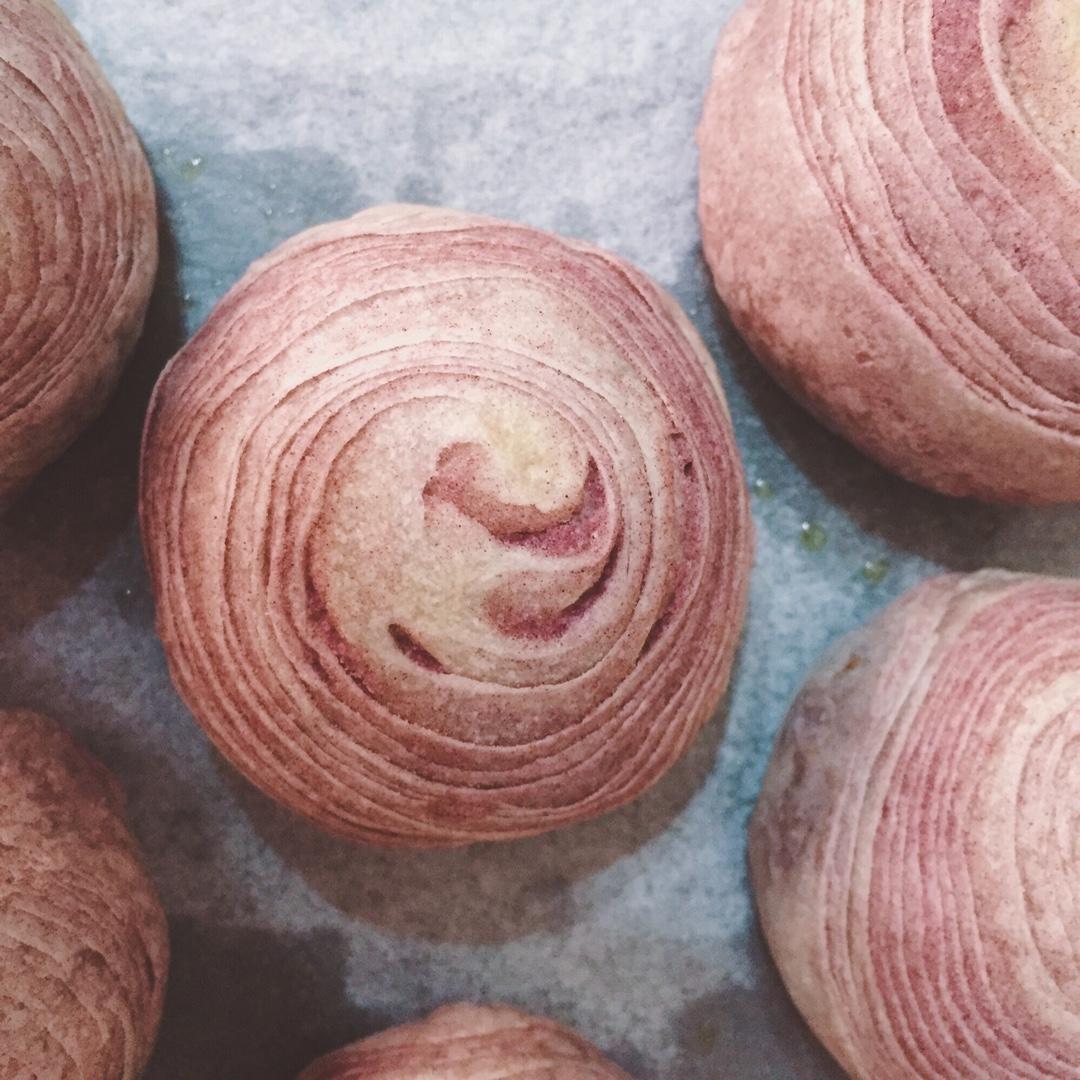 麻薯香芋酥/台湾大甲芋头酥(无猪油完美复刻2015.10修订各种抹茶酥、绿茶酥、蛋黄酥、紫薯酥通用哟）