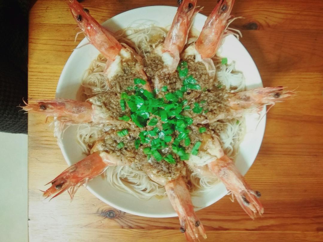 蒜蓉粉丝蒸虾