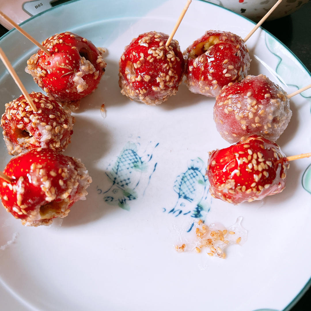 裹着银丝的【糖葫芦】颜值💯的酸甜小零食