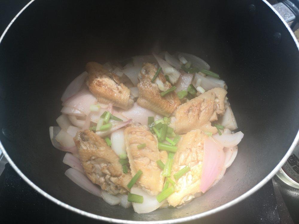 蒜香洋葱鸡翅