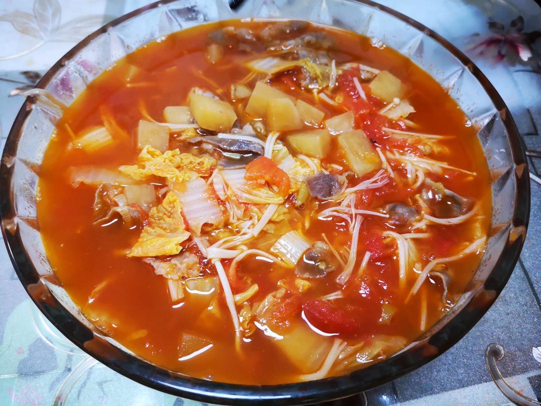 无敌下饭的番茄金针菇肥牛‼️做法简单0失败