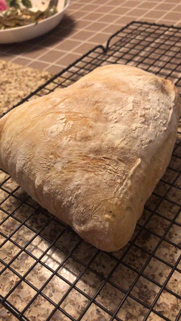 「免揉版」意大利面包中的经典~夏巴塔面包(Ciabatta）
