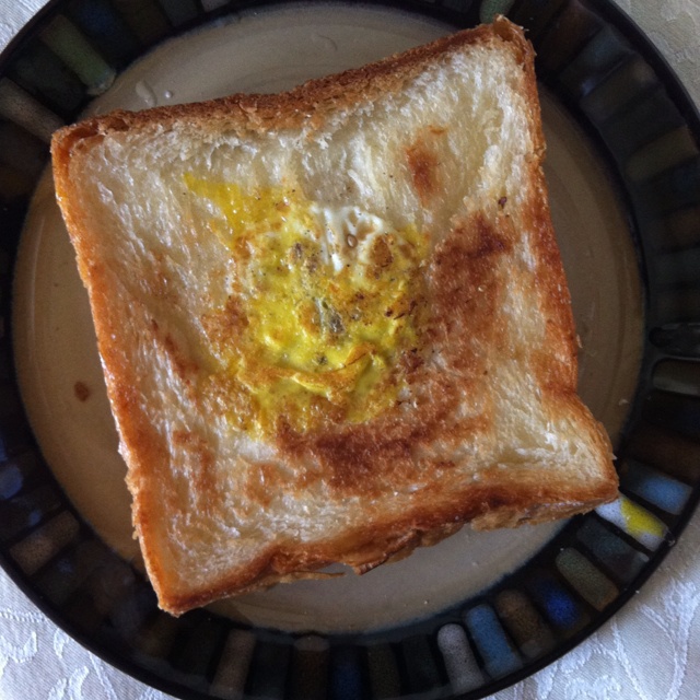 荷包蛋土司
