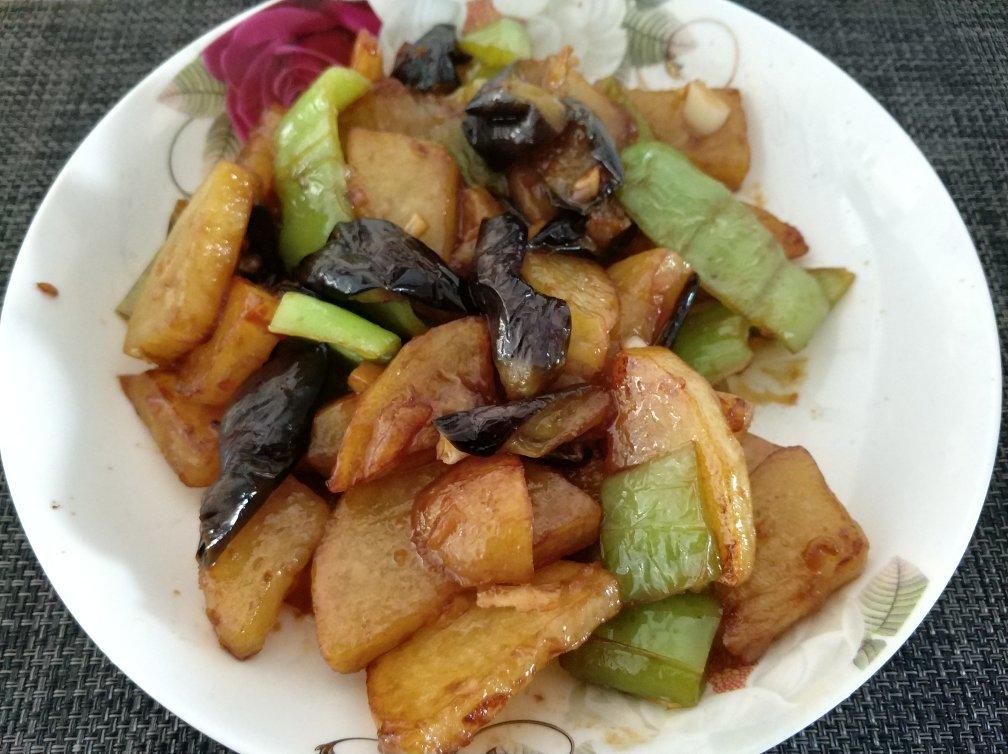 地三鲜：省油诀窍