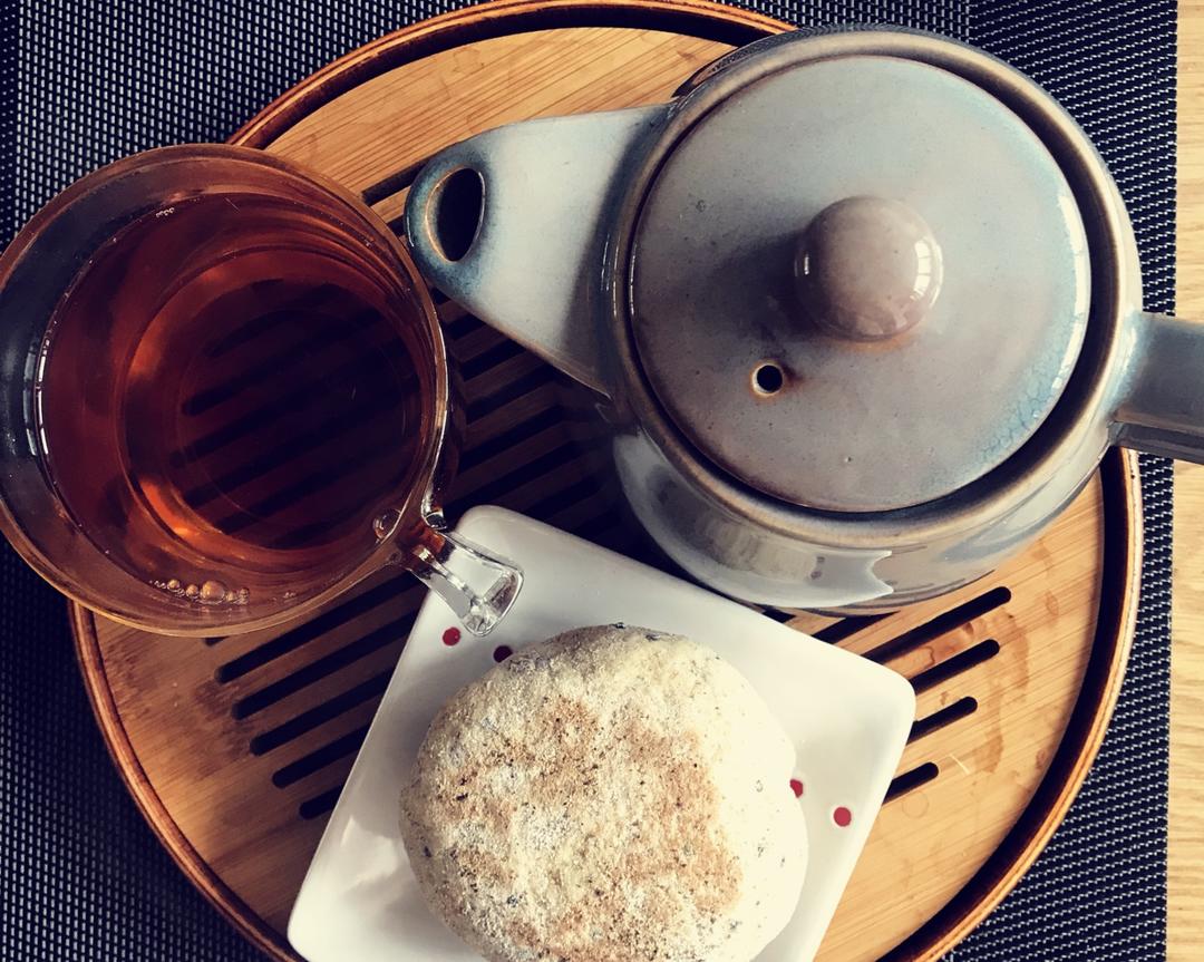 低卡无油全麦红薯馅饼