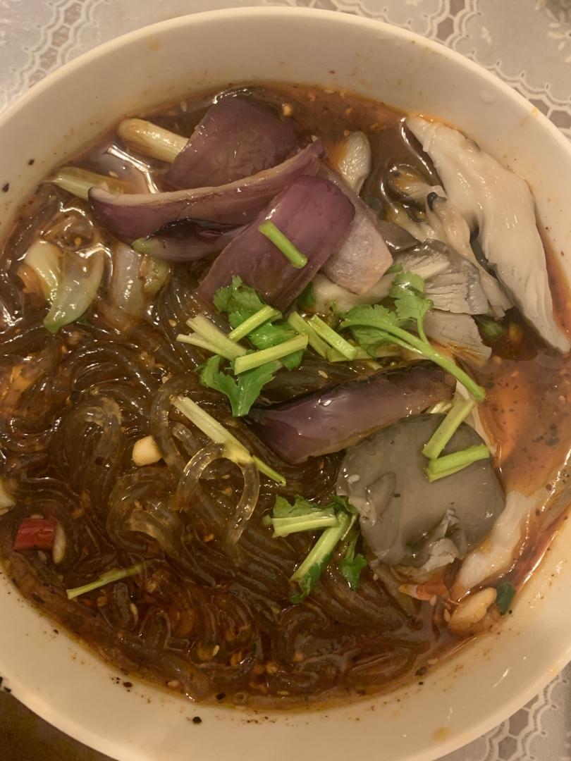 我被自己做的酸辣粉征服了！小白也毫无压力！