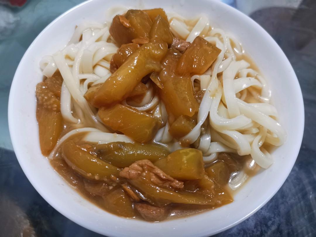 茄子打卤面