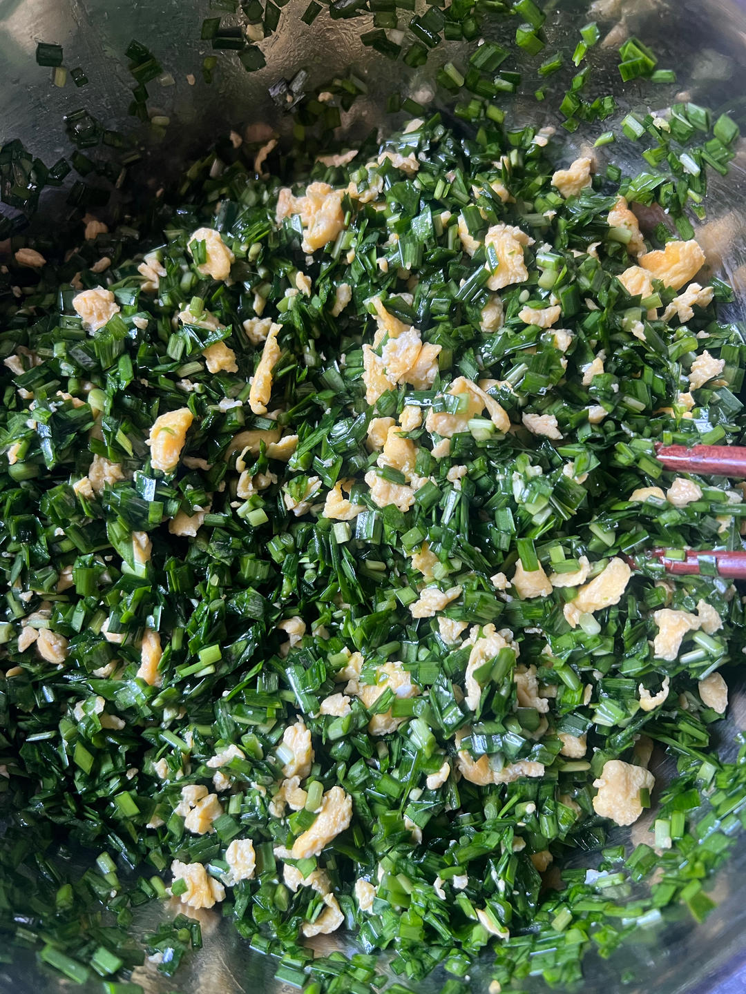 经典的韭菜鸡蛋馅儿饺子 怎么吃都不会腻
