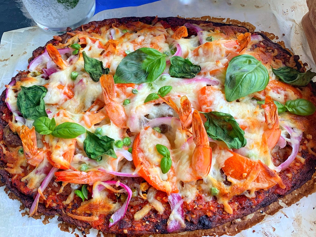 减肥轻食-花椰菜披萨