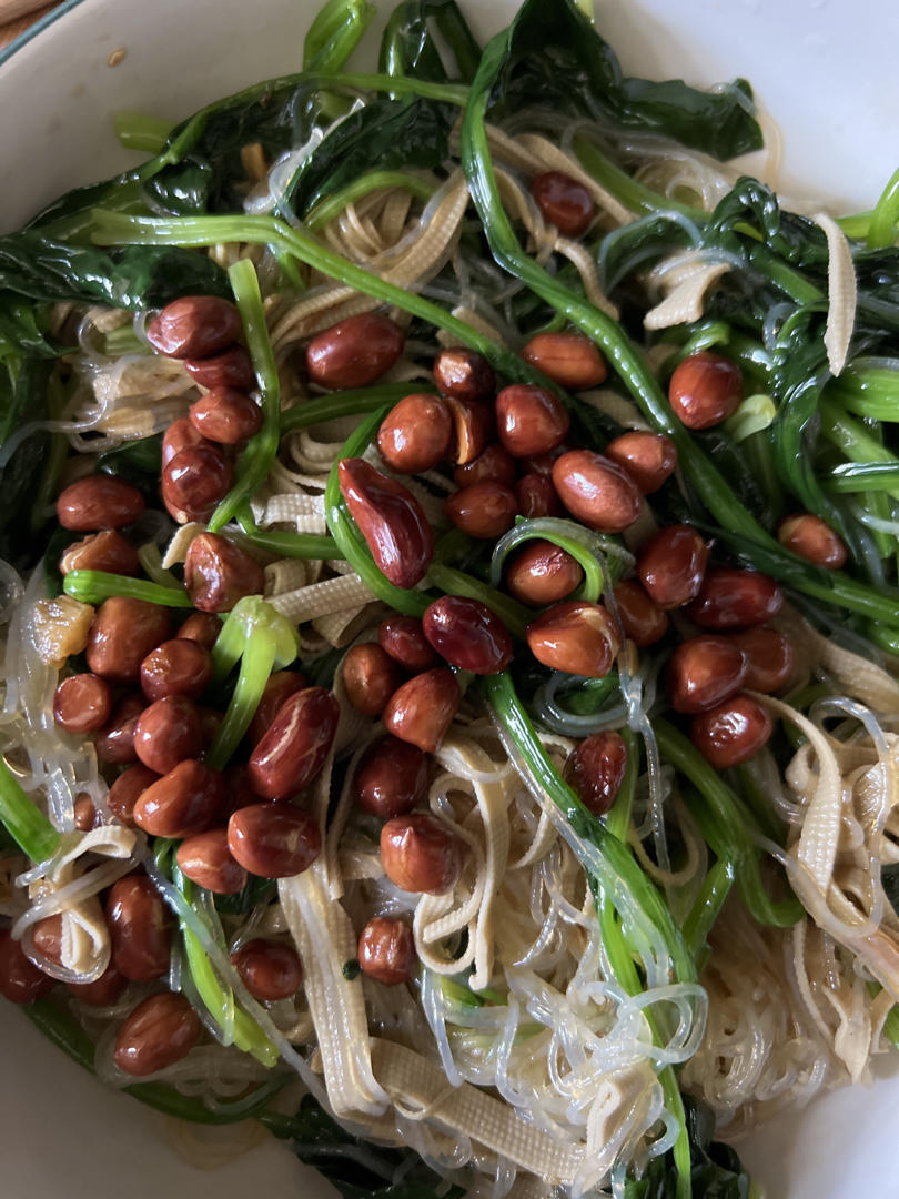 万能凉拌菜料汁（凉拌菠菜粉丝）