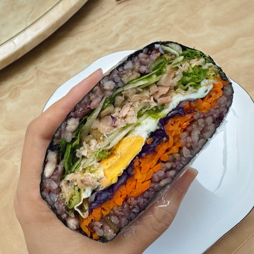 高颜值海苔饭团
