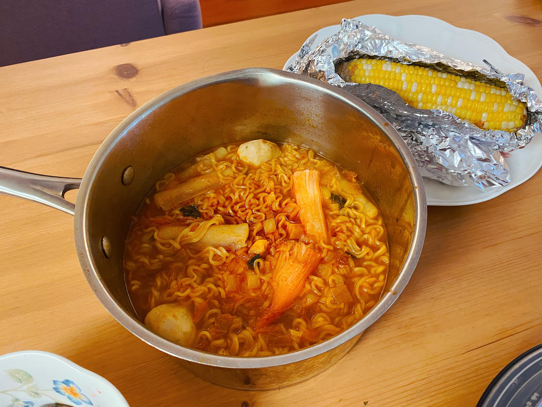 黄油烤玉米