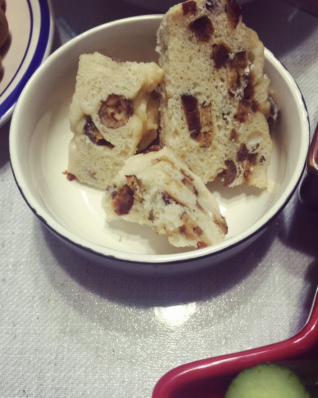 牛奶葡萄干发糕 超级简单