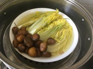 上汤栗子白菜（15分钟）太太乐鲜鸡汁快手菜的做法 步骤7