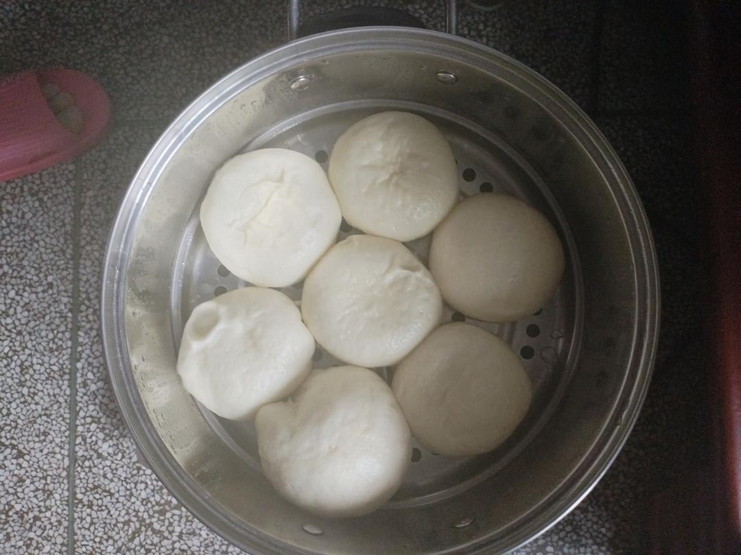 超好吃有豆豆的豆沙包，一次发酵（红豆包）