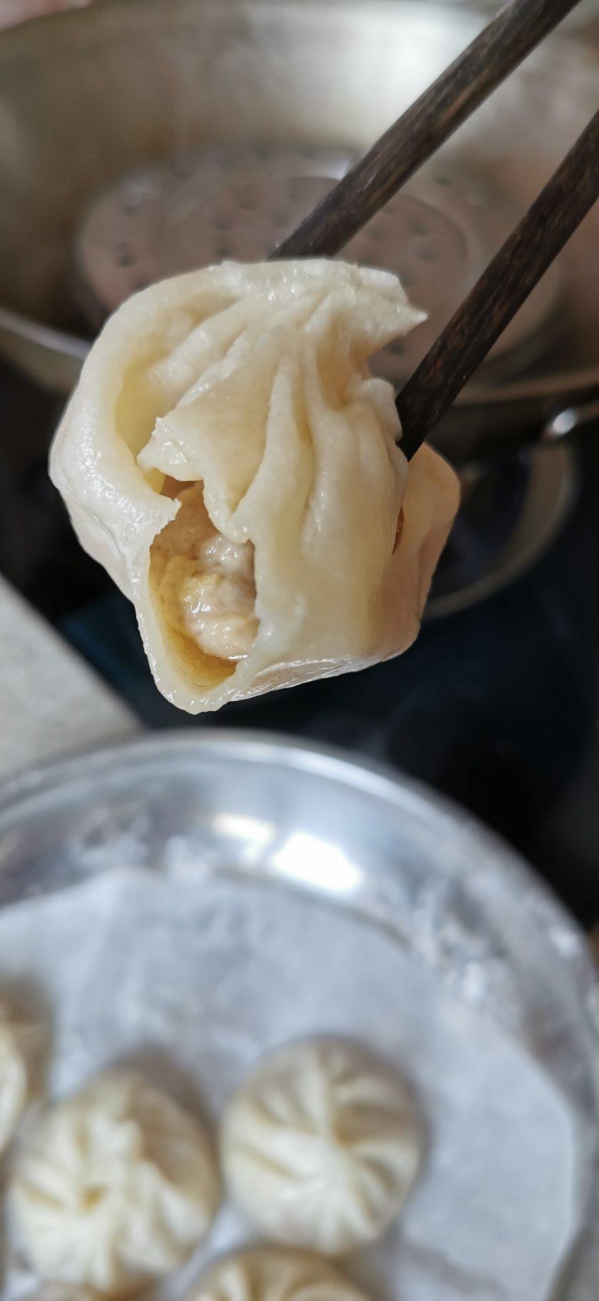 开封传统灌汤小笼包～汤汁饱满，不放皮冻更健康