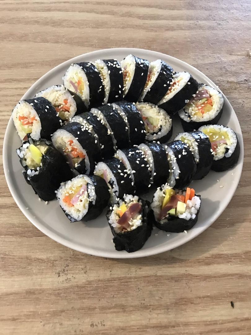 韩式紫菜包饭