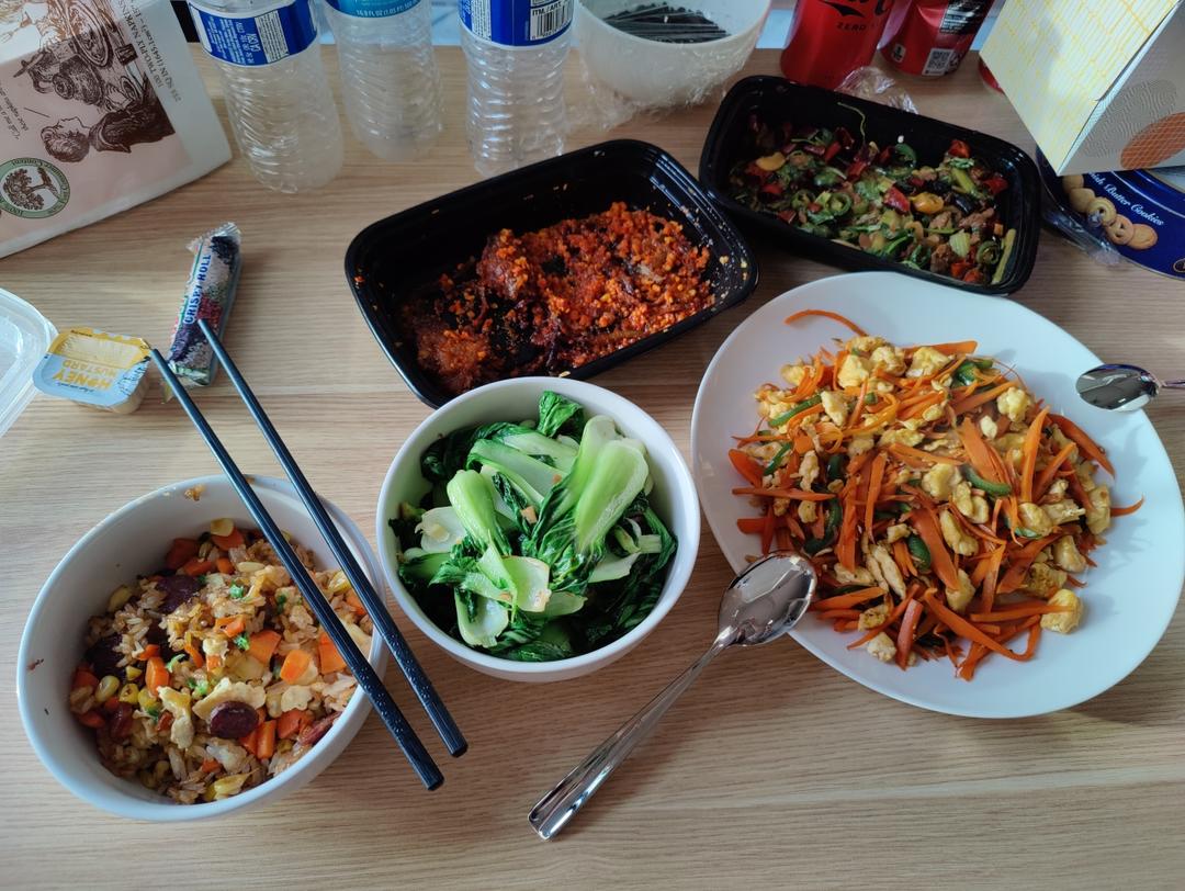 炒青菜，脆而不生，熟而不老