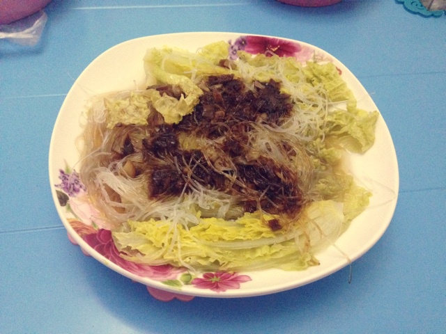 蒜蓉粉丝娃娃菜