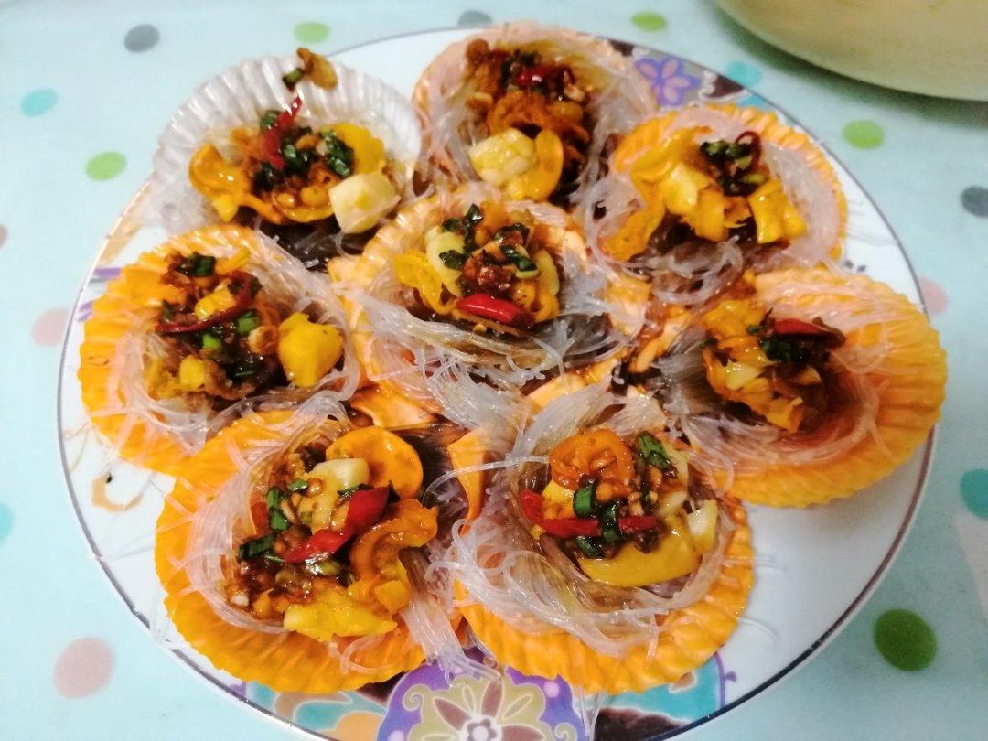 蒜蓉粉丝蒸扇贝