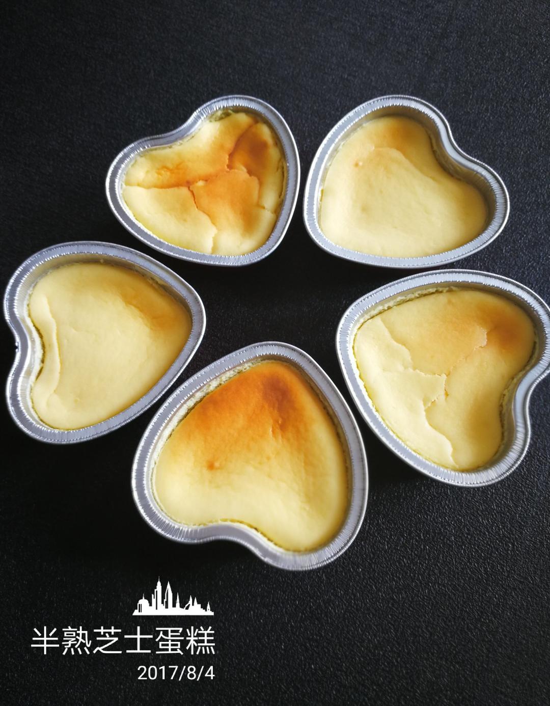 kiri奶油芝士食谱-半熟芝士蛋糕