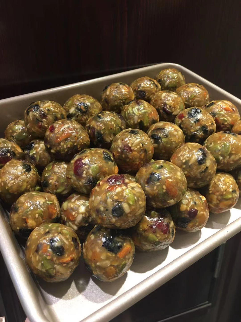 快手简单不发硬的五仁月饼🥮