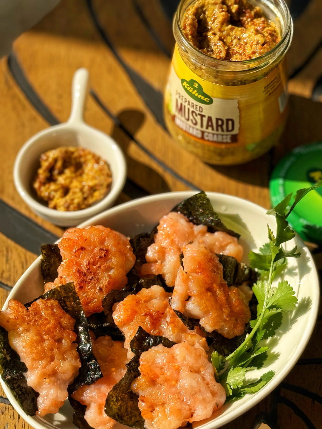 鲜香的鱼籽虾滑饼