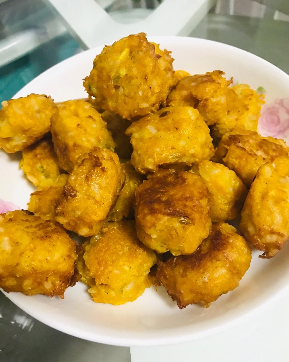 对牛谈琴做的老北京炸胡萝卜素丸子