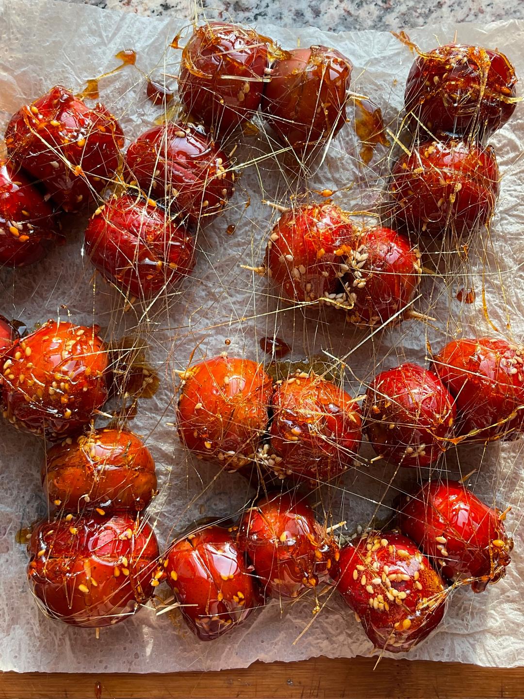 冰糖葫芦的做法