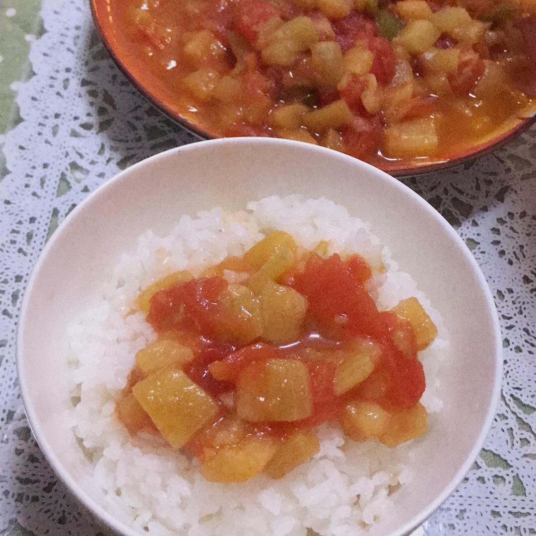 西红柿炒茄子