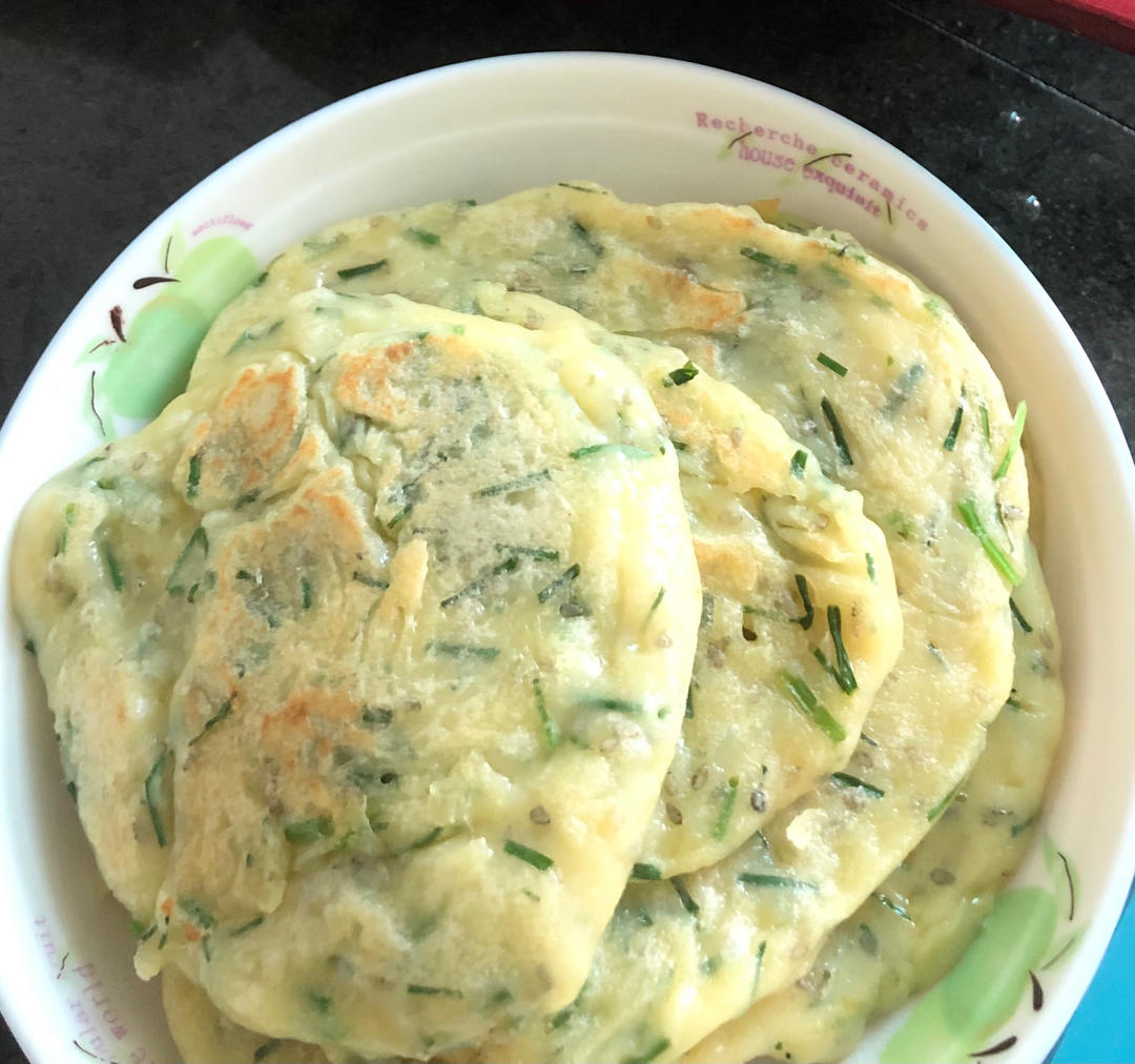 懒人版葱香发面饼 要多软有多软 零失败的方子 附细节视频详解