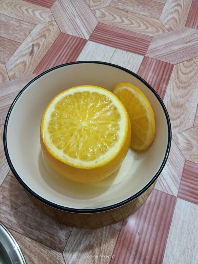 盐蒸橙子（自留）的做法