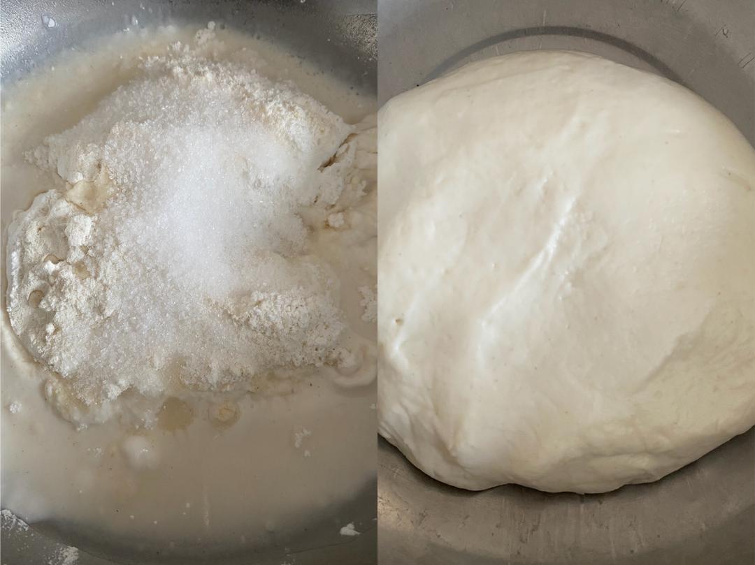 纯奶手撕吐司的做法 步骤1