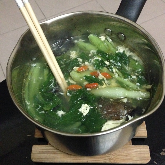 木耳青菜鸡蛋汤