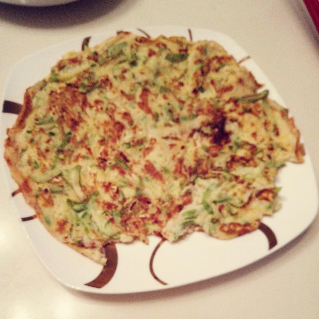 西葫芦鸡蛋饼（快手早餐）糊塌子