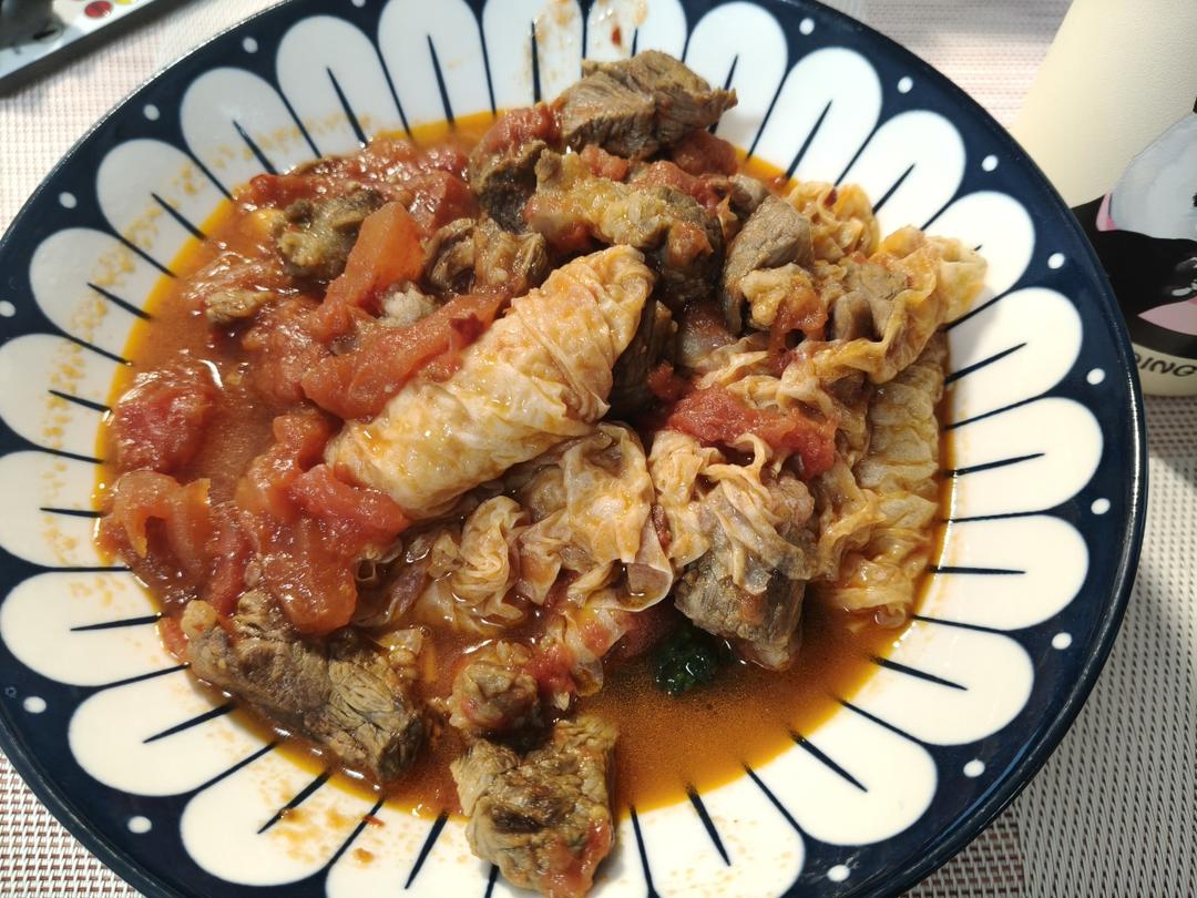 番茄牛腩 方法简单超下饭